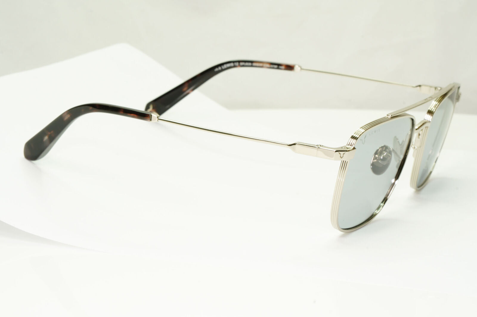 Police Lewis Hamilton F1 Sunglasses Photochromic Silver Grey SPL B28 COL 579F