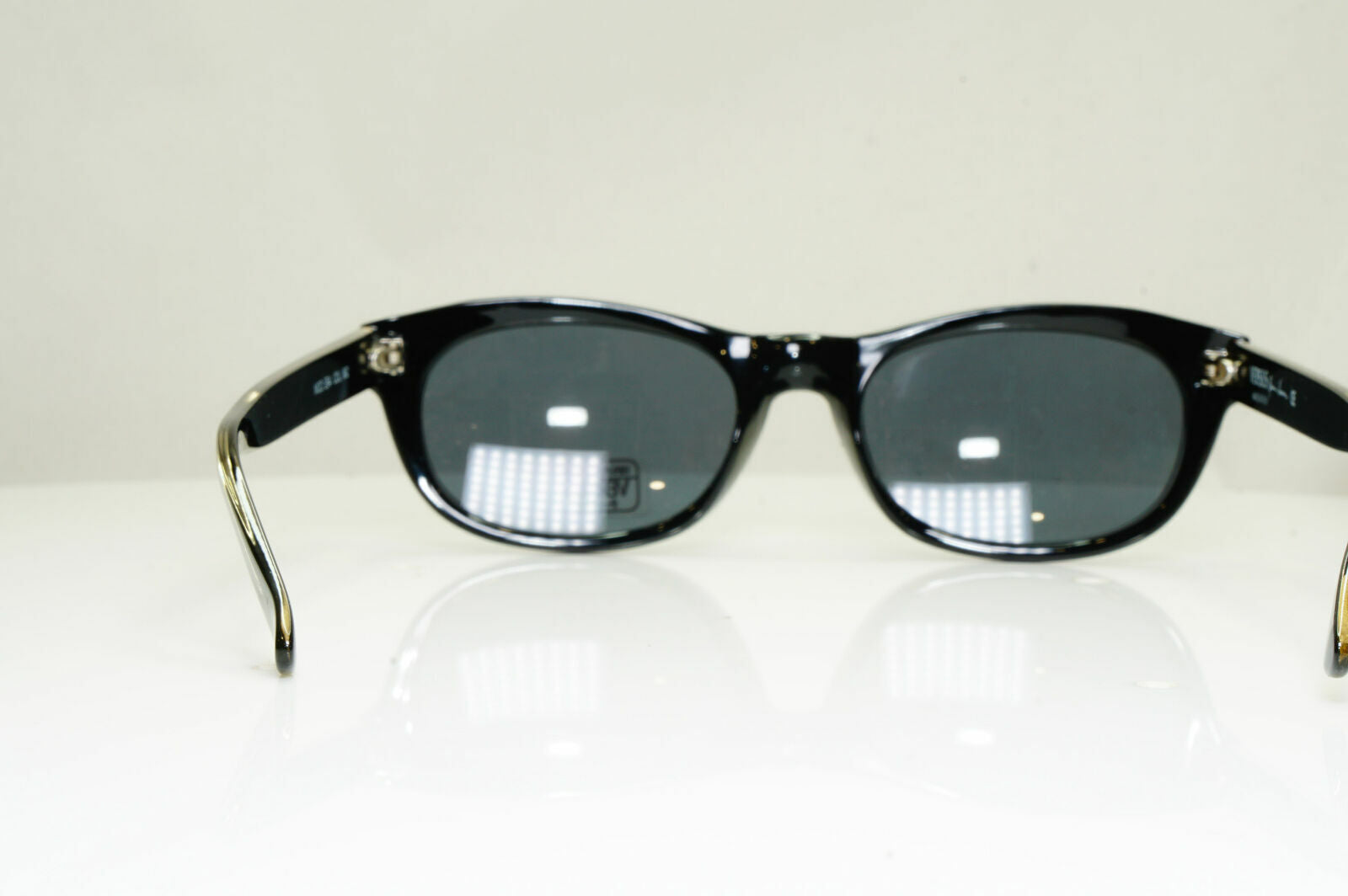 Versus Gianni Versace 1996 Vintage Black Unisex Sunglasses MOD E54 COL 852 28708