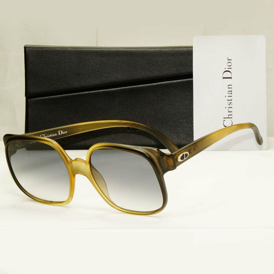 Christian Dior Green 1990s Germany Womens Vintage Sunglasses 2017 20 36393