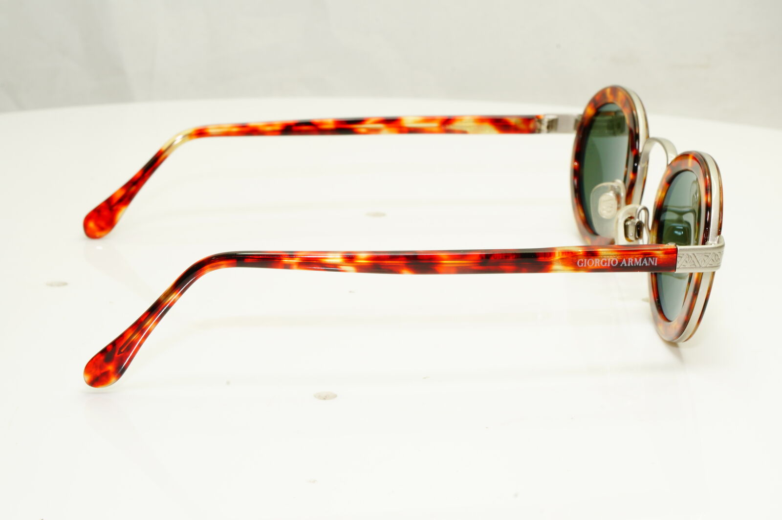 Authentic Giorgio Armani 1997 Vintage Sunglasses Oval Brown Mens Womens 631 891