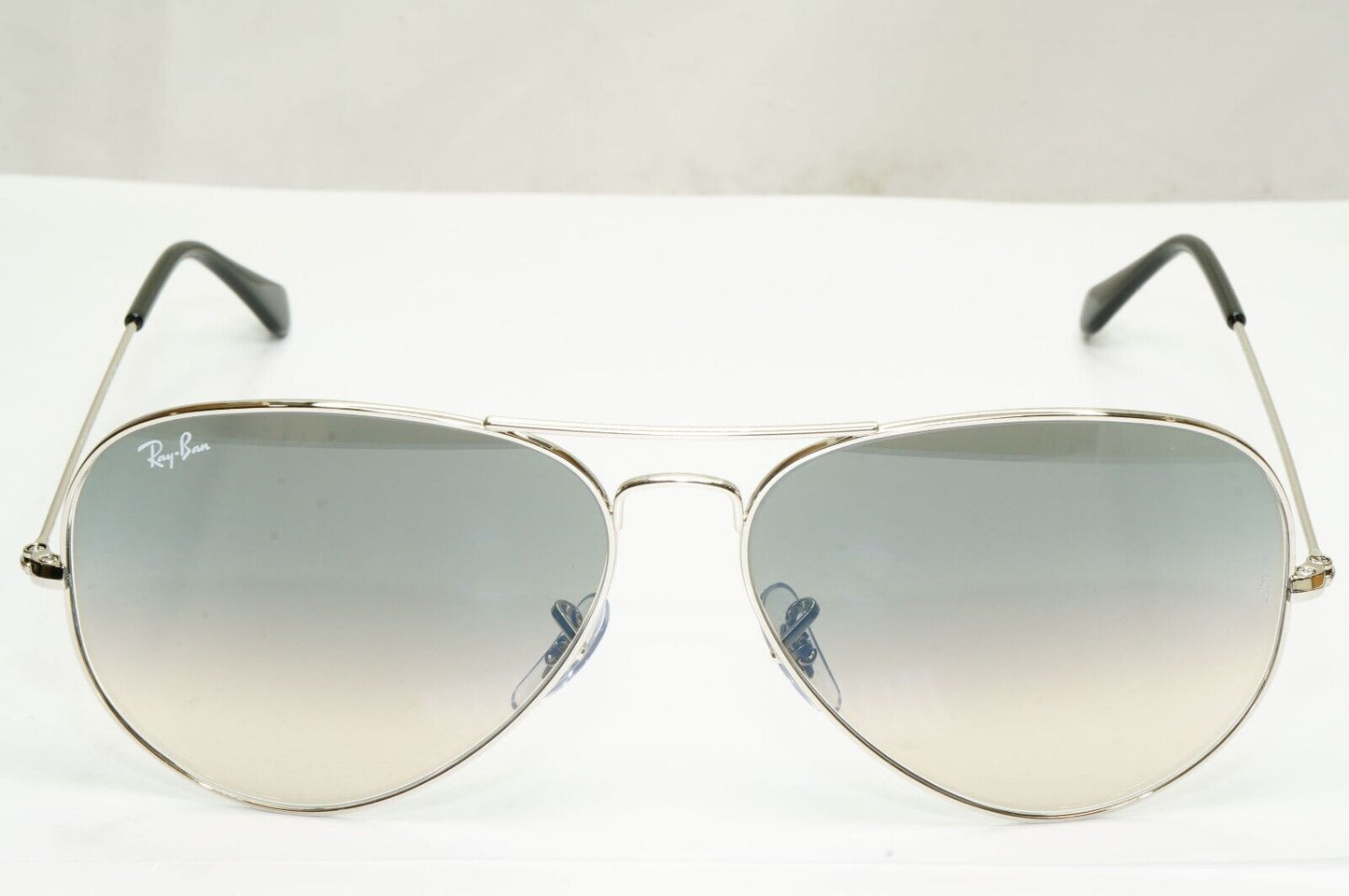 Ray-Ban Sunglasses Aviator Silver Grey Gradient Large Metal RB 3025 003/32 62mm