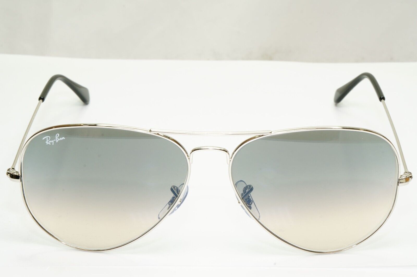 Ray-Ban Sunglasses Aviator Silver Grey Gradient Large Metal RB 3025 003/32 62mm