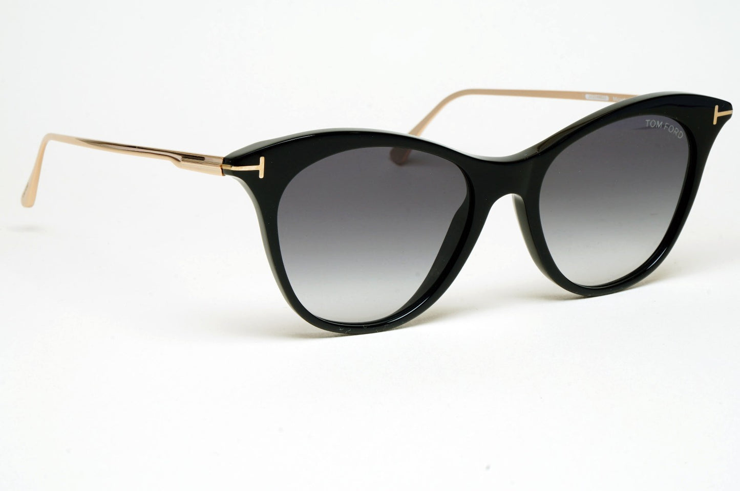 Tom Ford Sunglasses Micaela Black Gold Grey Smoke FT0662 TF 662 01B 53mm