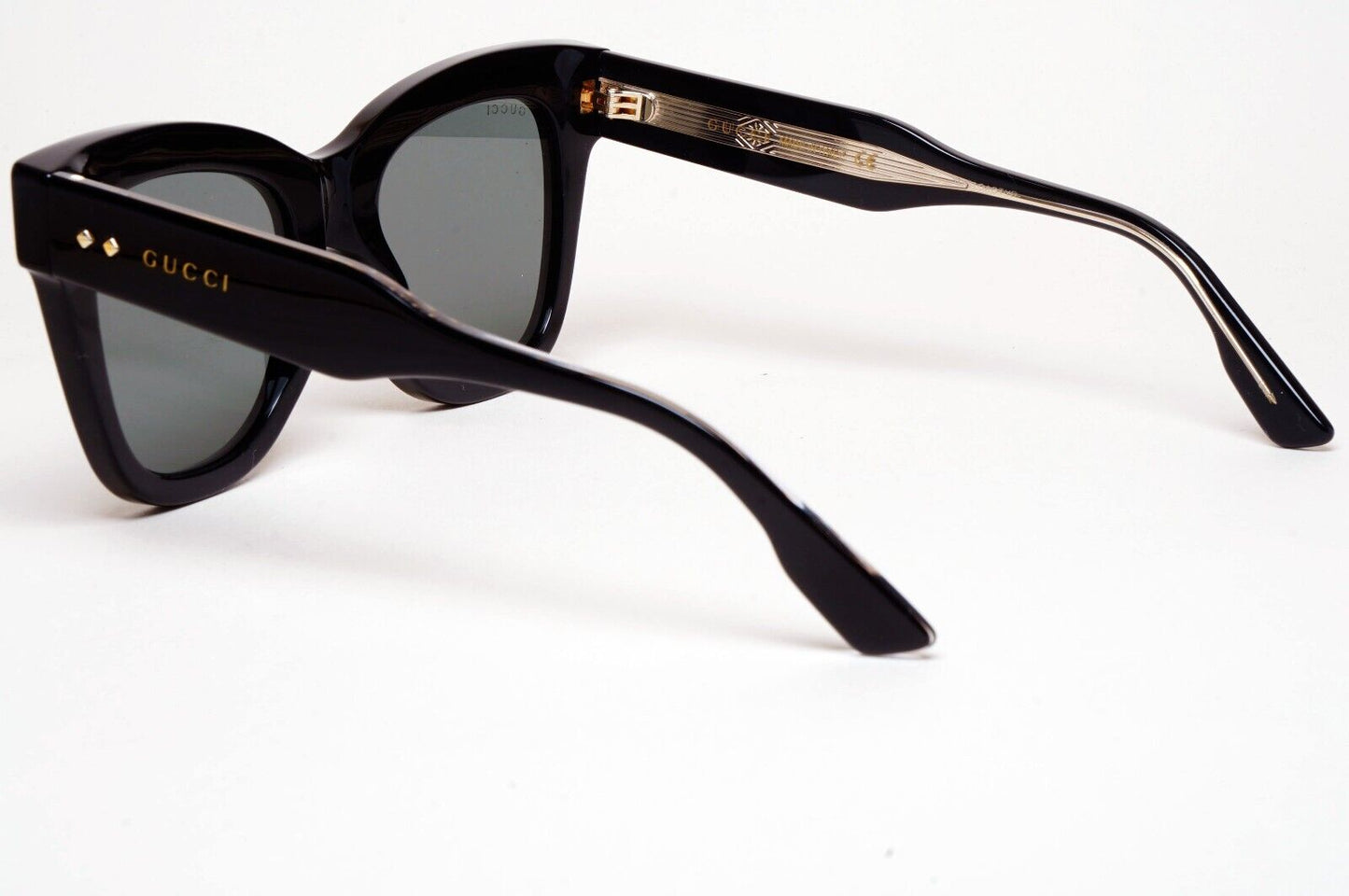Gucci Sunglasses 2022 Black Oversized Square Large Glossy GG1082S 001 280125