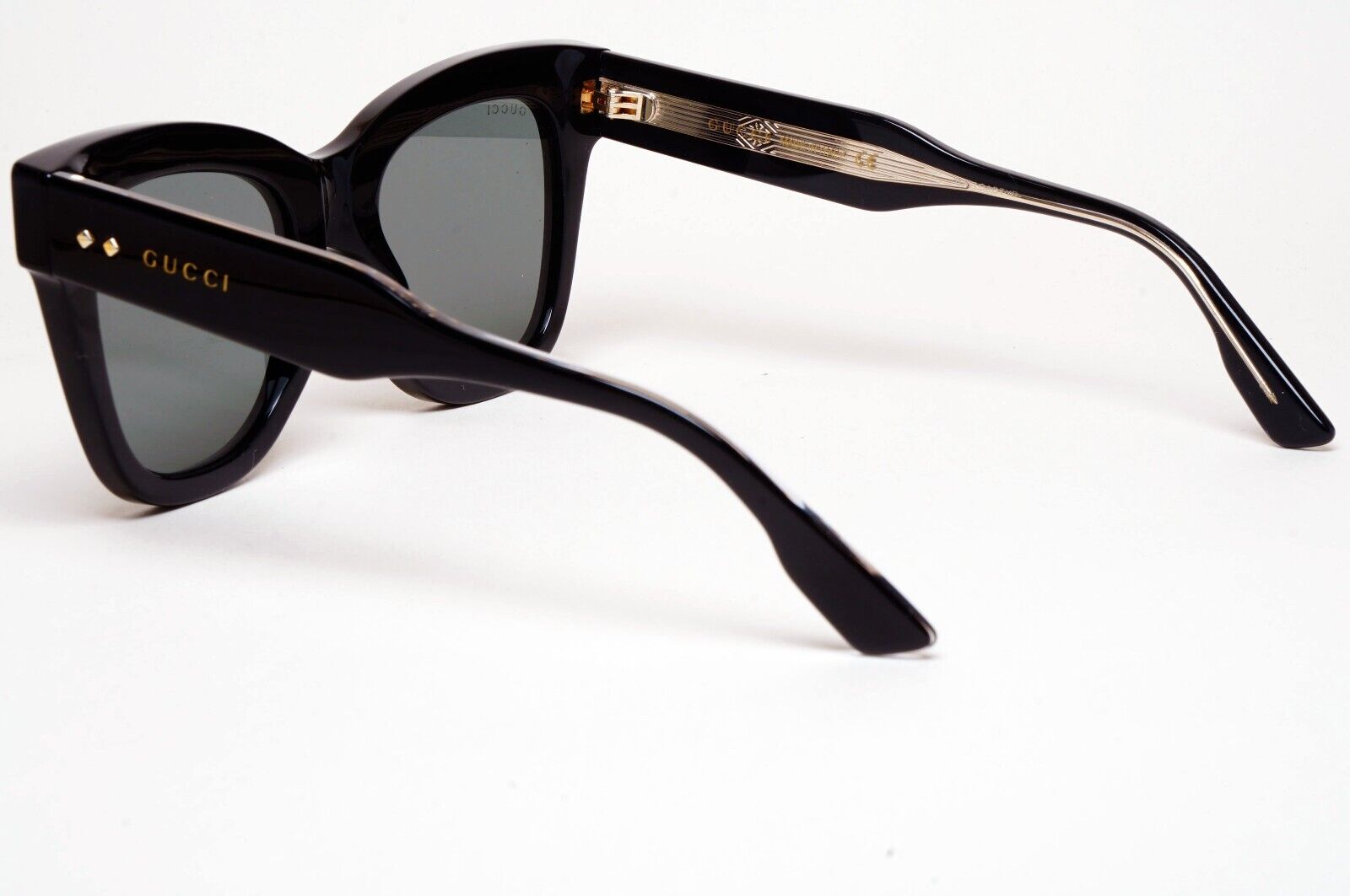 Gucci Sunglasses 2022 Black Oversized Square Large Glossy GG1082S 001 280125