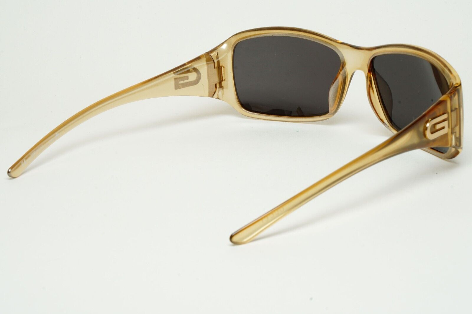 Gucci Sunglasses 2000 Vintage Black Honey Brown Transparent GG 2550/S LV6 310125