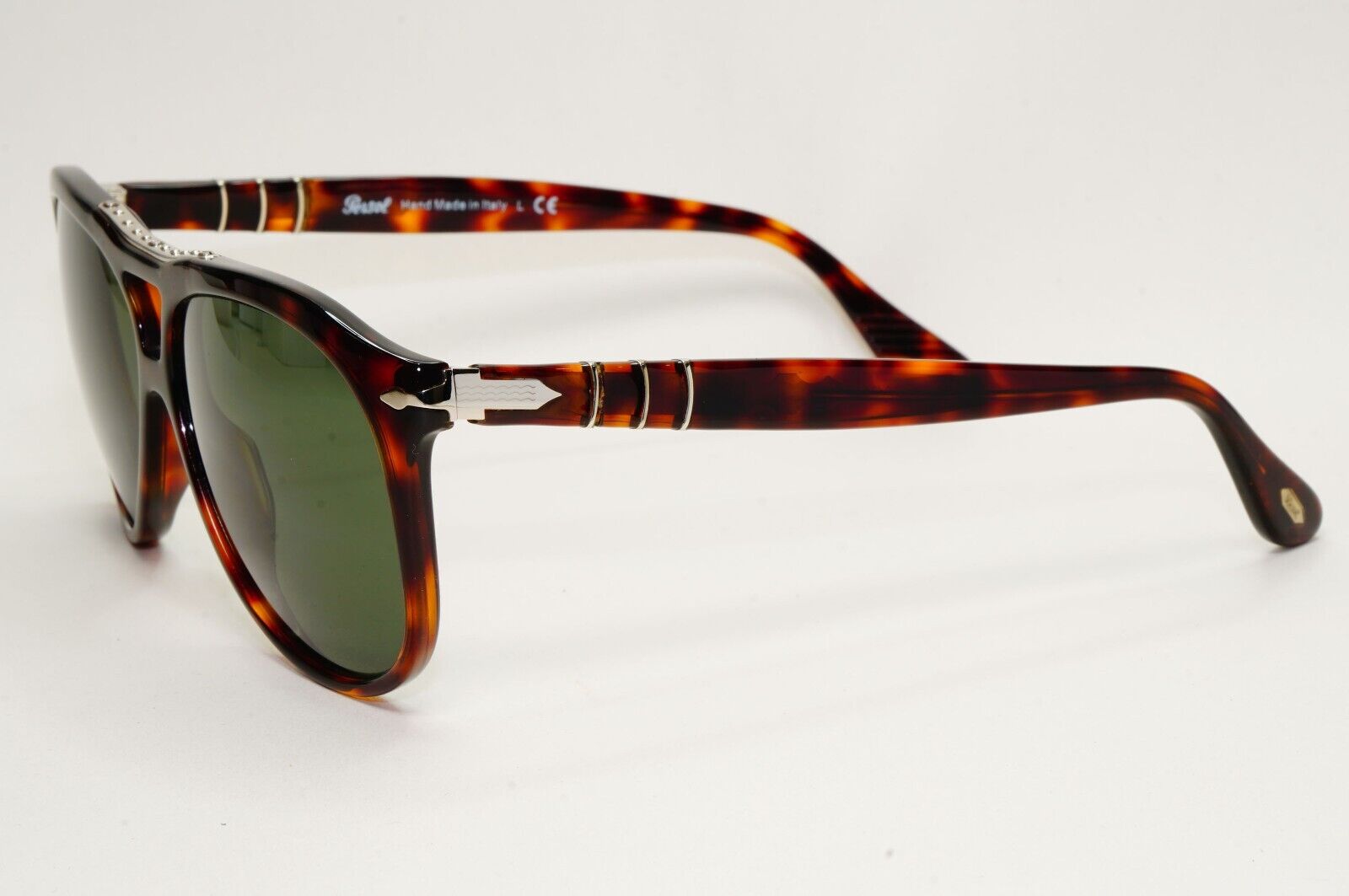 Persol Sunglasses 2011 Roadster Brown Tortoise Green Square 3008-S 24/31 58mm