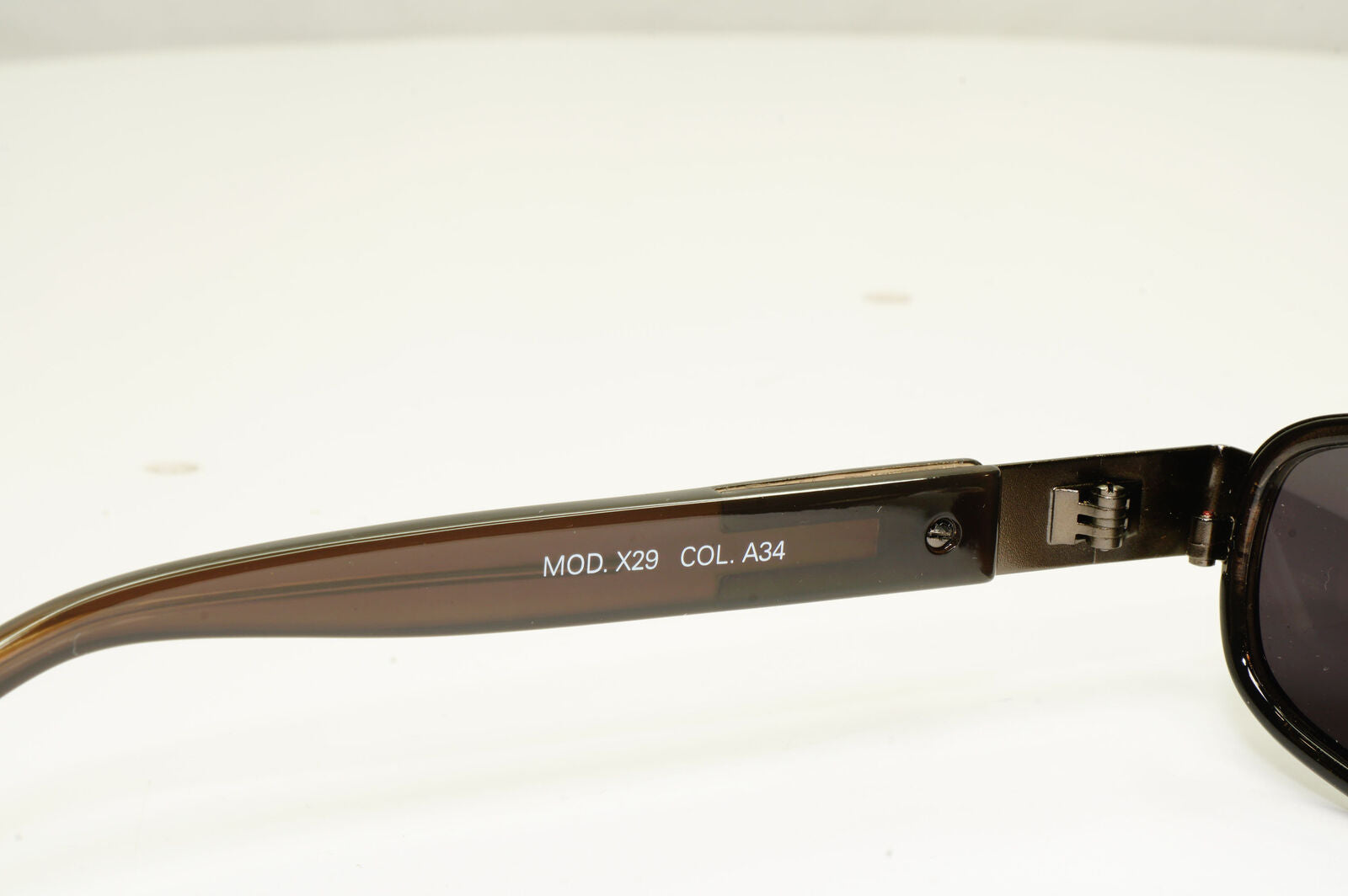 Gianni Versace 1996 Vintage Brown Gunmetal Medusa Sunglasses MOD X29 COL A34