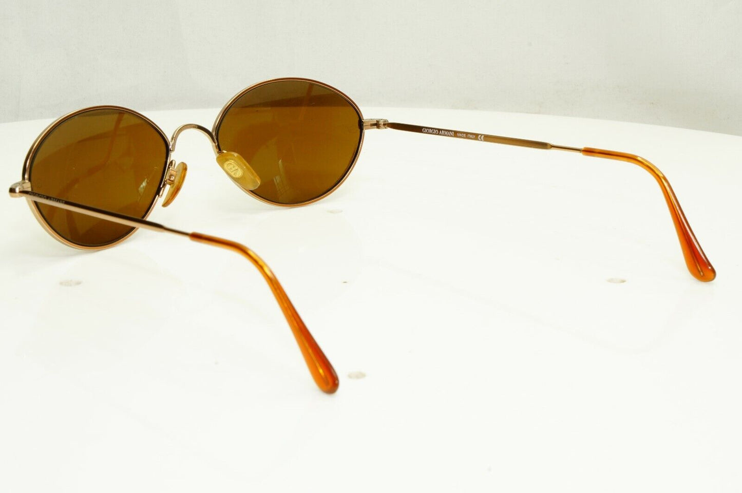 Authentic Giorgio Armani 1997 Vintage Sunglasses Metal Gold Mens Womens 221 816
