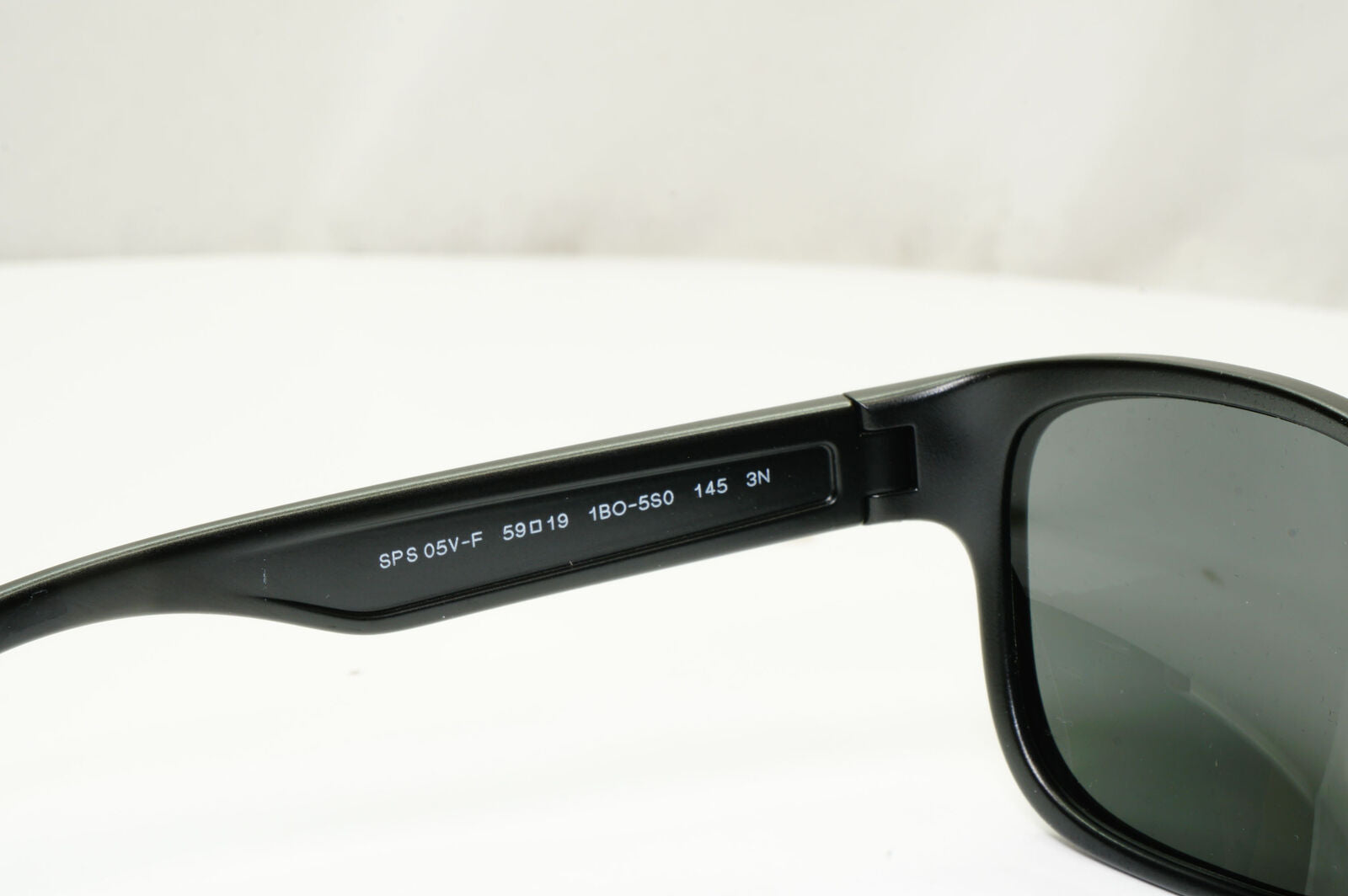Prada Sunglasses Black Demishiny Square Sport PS05VS SPS 05V-F 1BO-5S0 59mm