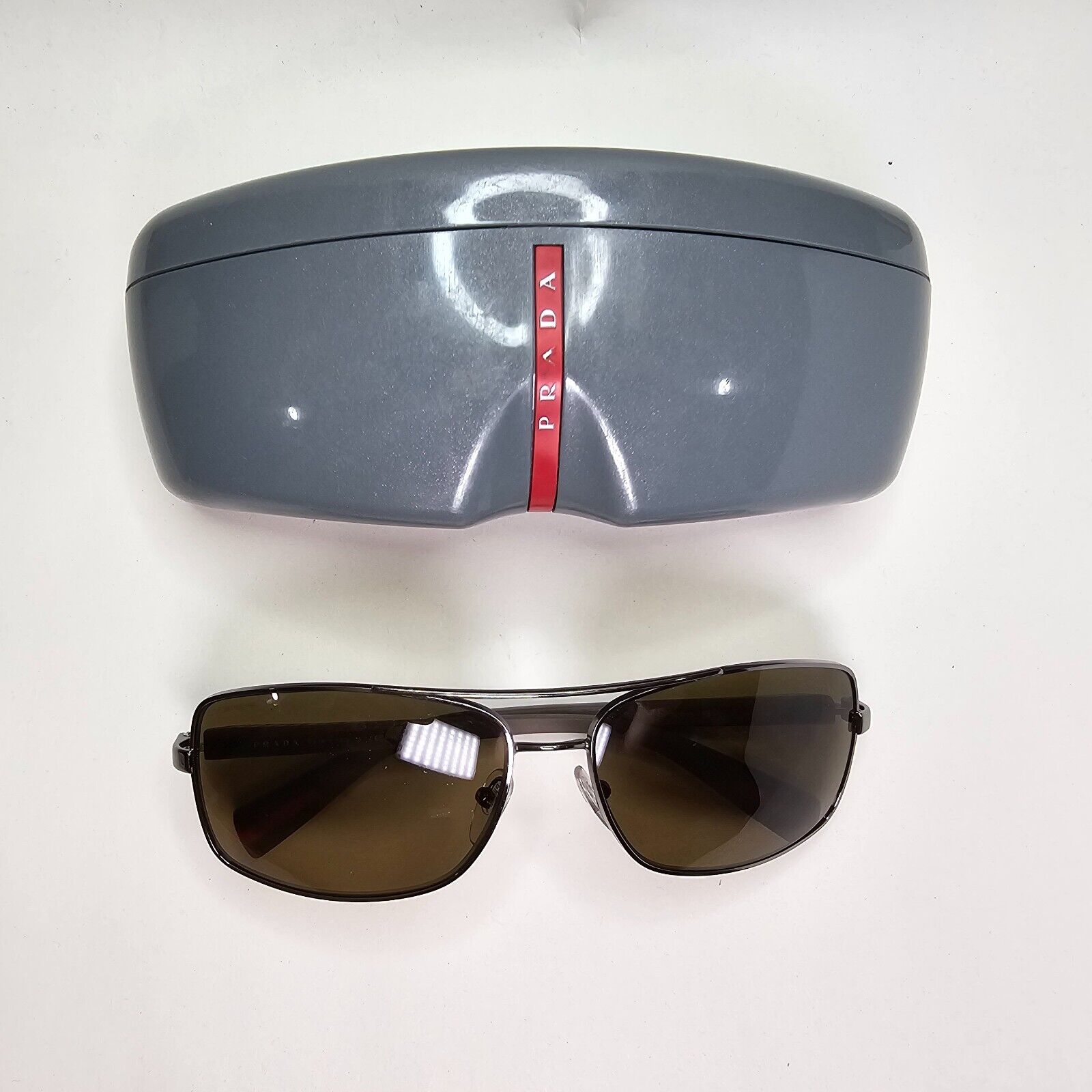Prada Sunglasses 2013 Polarised Carbon Fibre Brown PS50OS SPS 50O 5AV-5Y1 260724