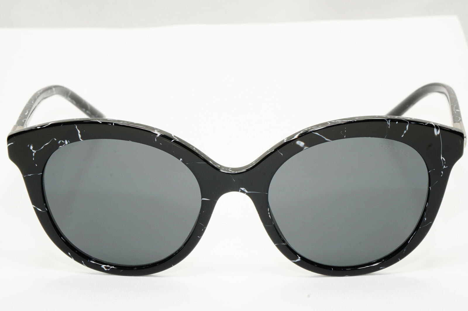 Prada Black Marble Sunglasses Lightning Womens Fashion PR02YS SPR 02Y 03Y-5S0
