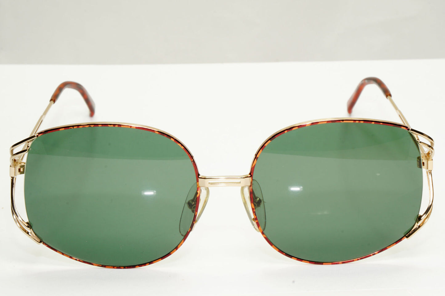 Dior 1990s Vintage Sunglasses Austria Gold Brown Green Square 2590 41 251122