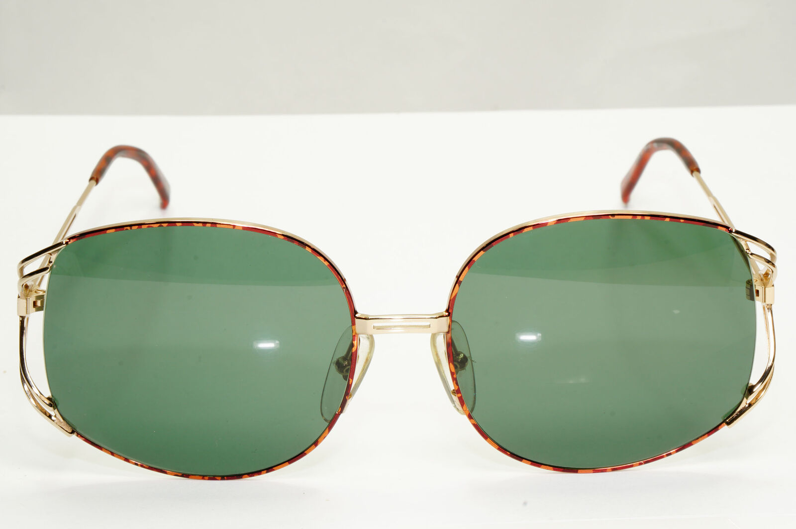 Dior 1990s Vintage Sunglasses Austria Gold Brown Green Square 2590 41 251122