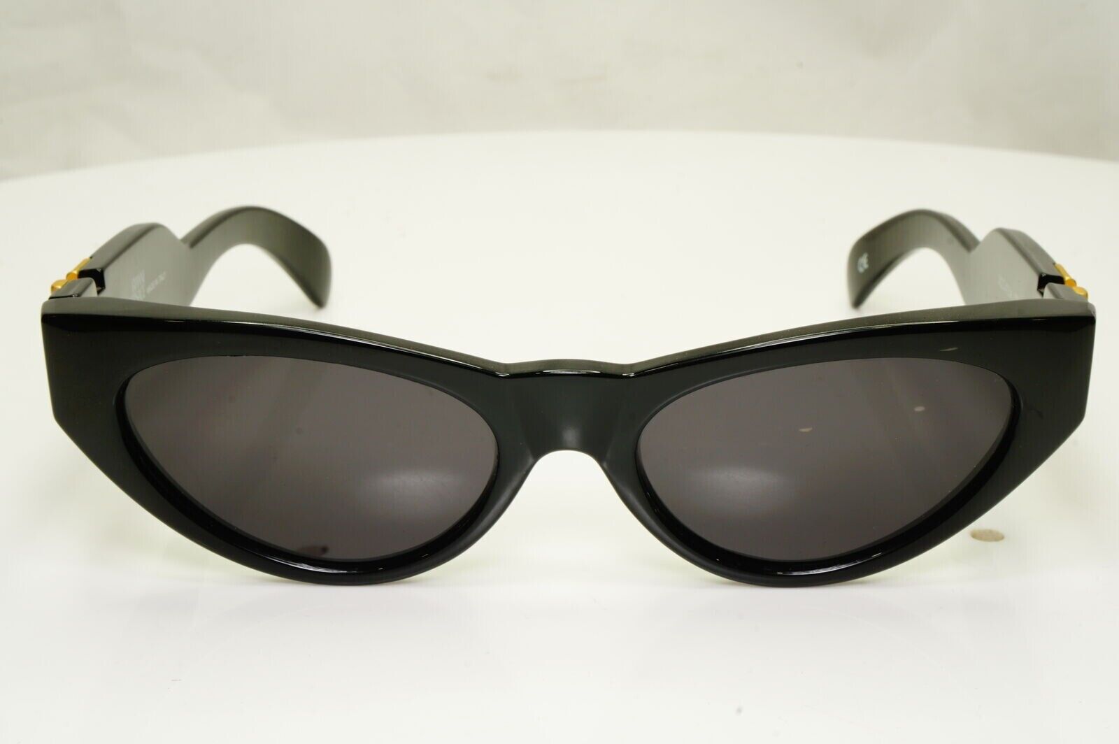 Gianni Versace Sunglasses 1996 Vintage Black Gold Medusa MOD 476/A COL 852