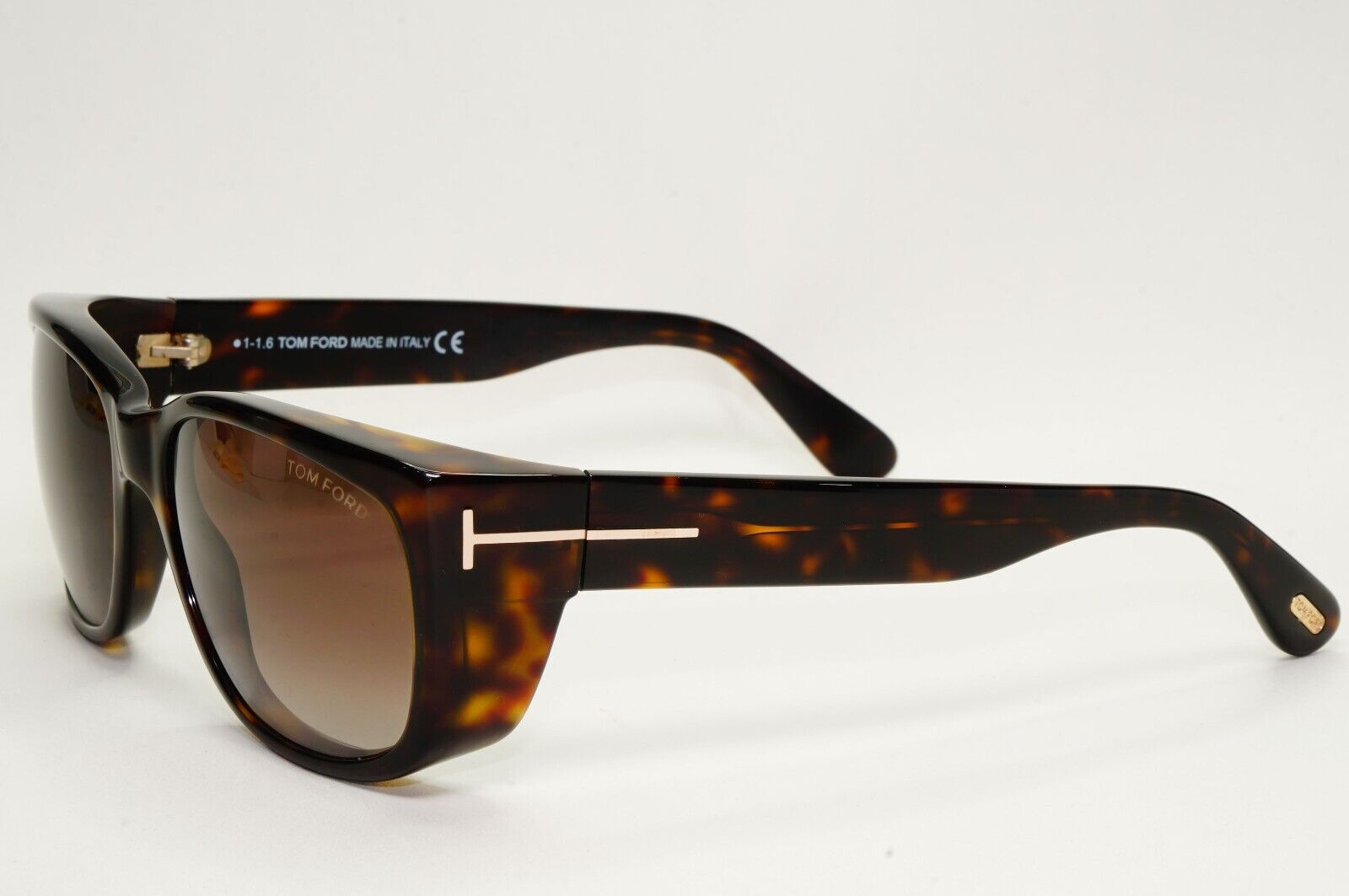 Tom Ford Sunglasses Carson Dark brown Gradient Square Acetate FT0441 TF 441 52K