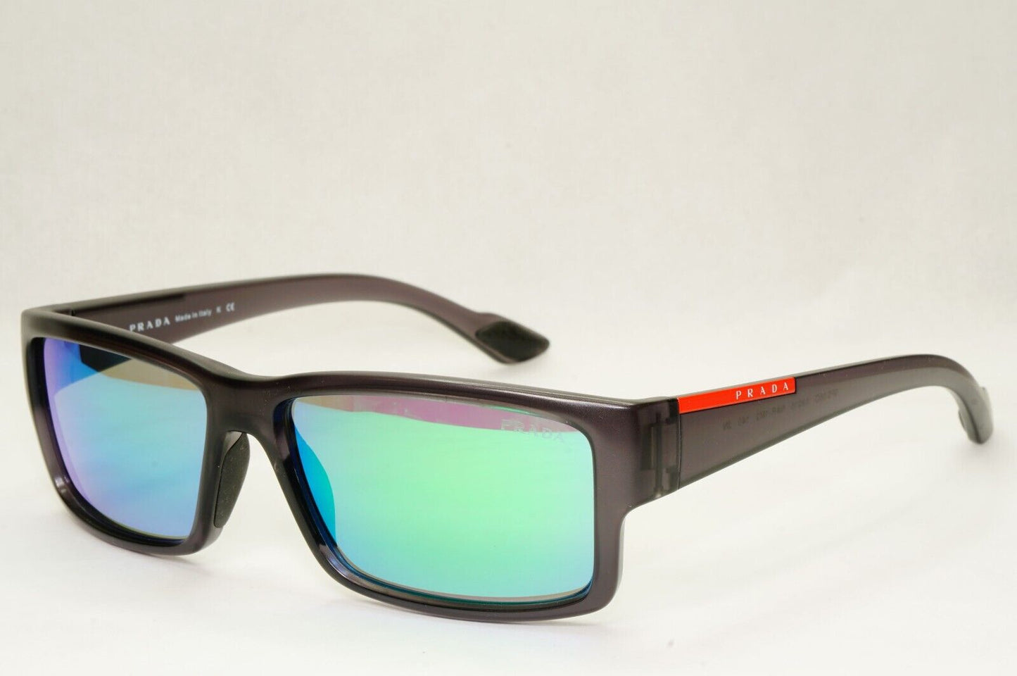 Prada Sunglasses 2012 Green Mirror Grey Transparent PS05OS SPS 05O NAR-1M2