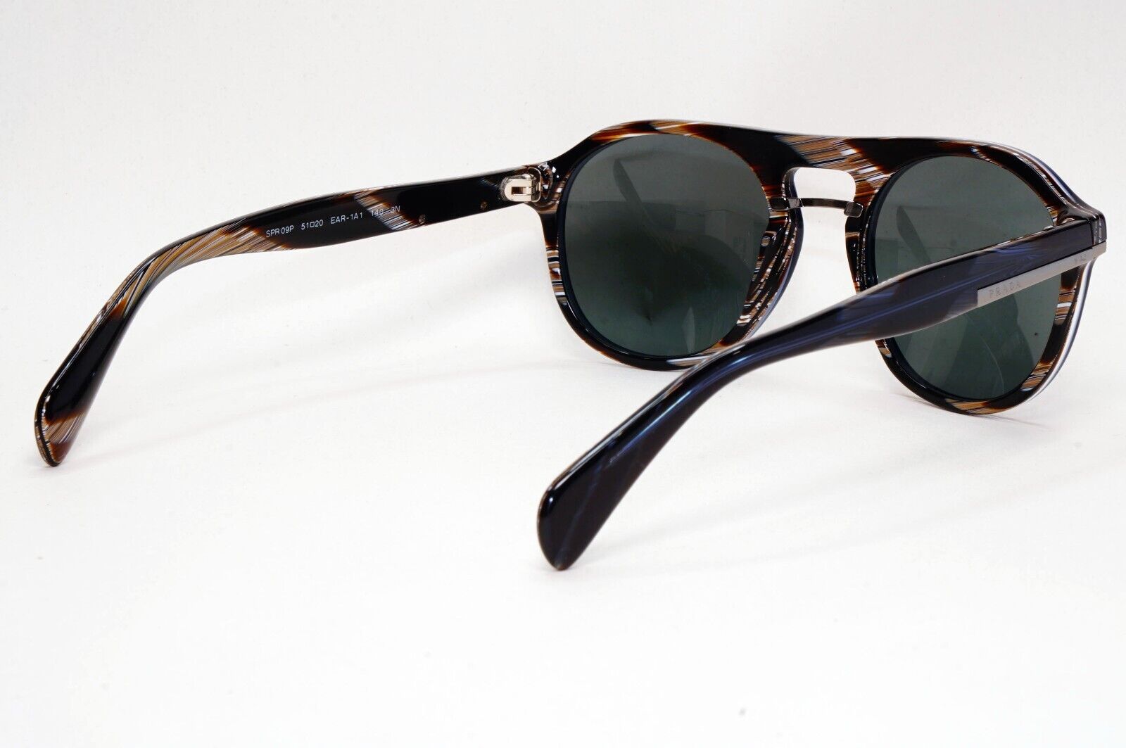 Prada Sunglasses 2012 Vintage Blue Grey Pilot PR09PS SPR 09P EAR-1A1 260724