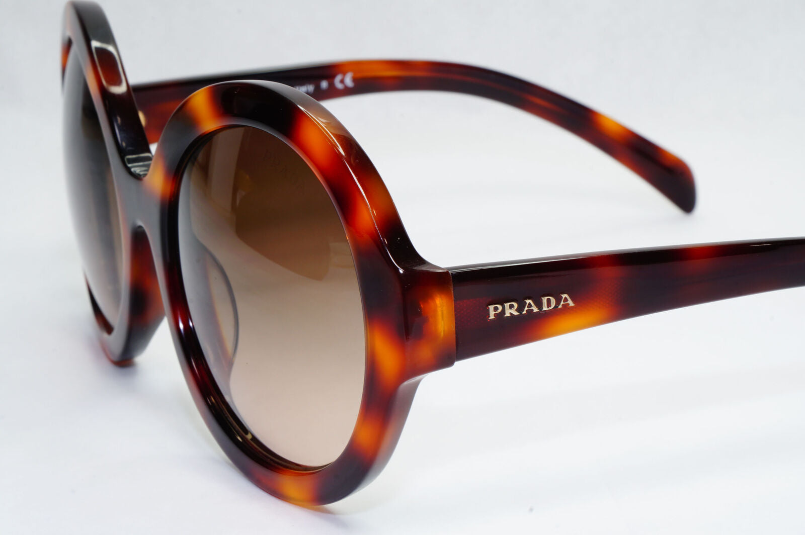 Prada Sunglasses 2015 Brown Round Tortoise PR06RS-F SPR 06R-F TKR-3D0 140124