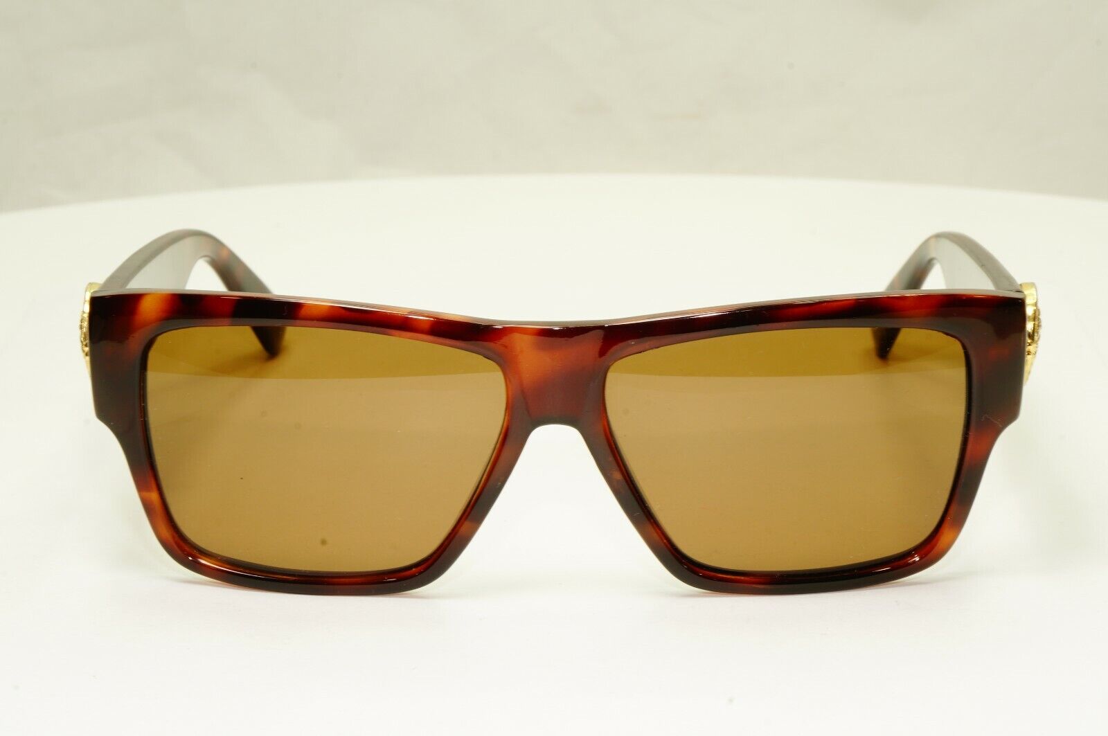 Gianni Versace 1993 Vintage Gold Sunglasses Medusa MOD 372 /DM COL 900 TO Biggie