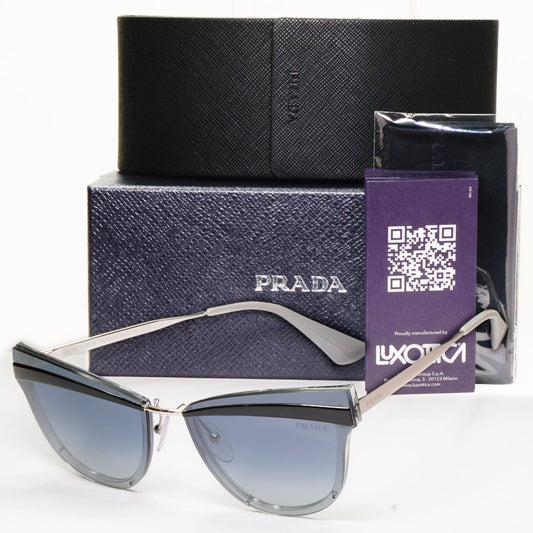 Prada Sunglasses Grey Blue Gradient Cinema Catwalk PR12US SPR 12U KI5-3A0