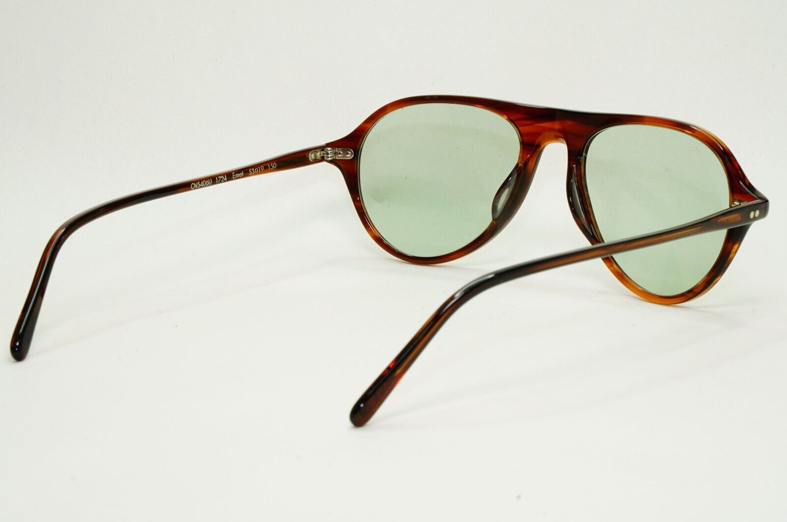 Oliver Peoples Sunglasses Emet Tuscany Tortoise Brown Green OV 5406U 1724 53mm