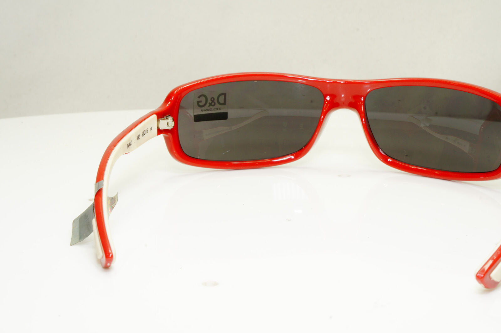 Authentic DOLCE & GABBANA Womens Vintage Sunglasses Red DG 2150 482 30847