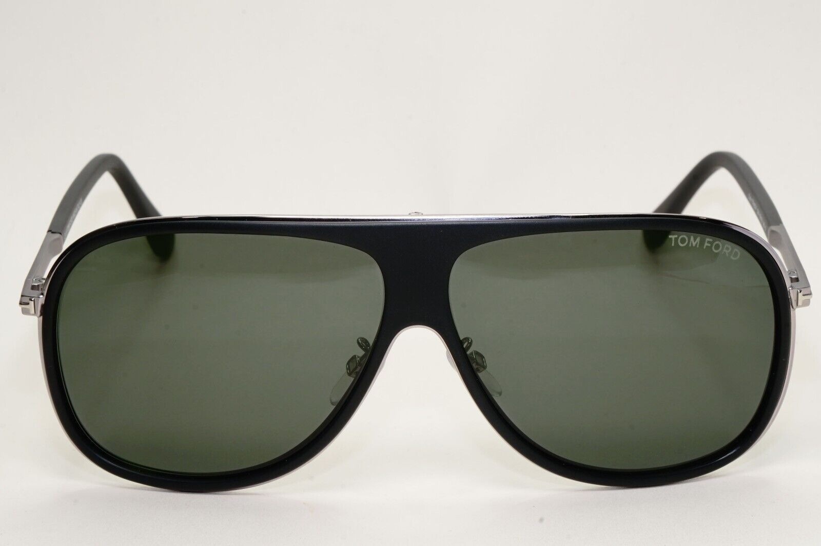 Tom Ford Sunglasses Chris Black Green Gunmetal Square FT0462F TF462-F 02N 62mm