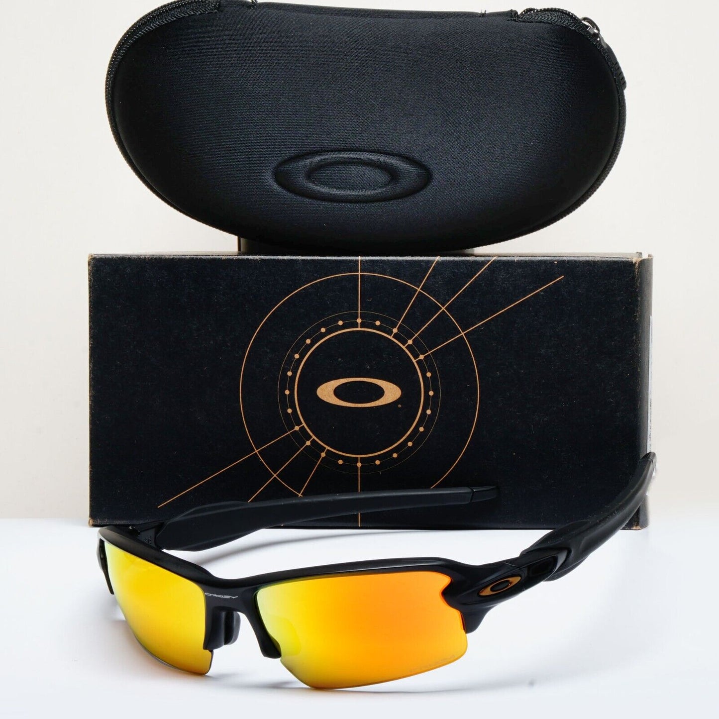 Oakley Sunglasses Flak 2.0 (A) Matte Black Prizm Ruby  OO 9271 55