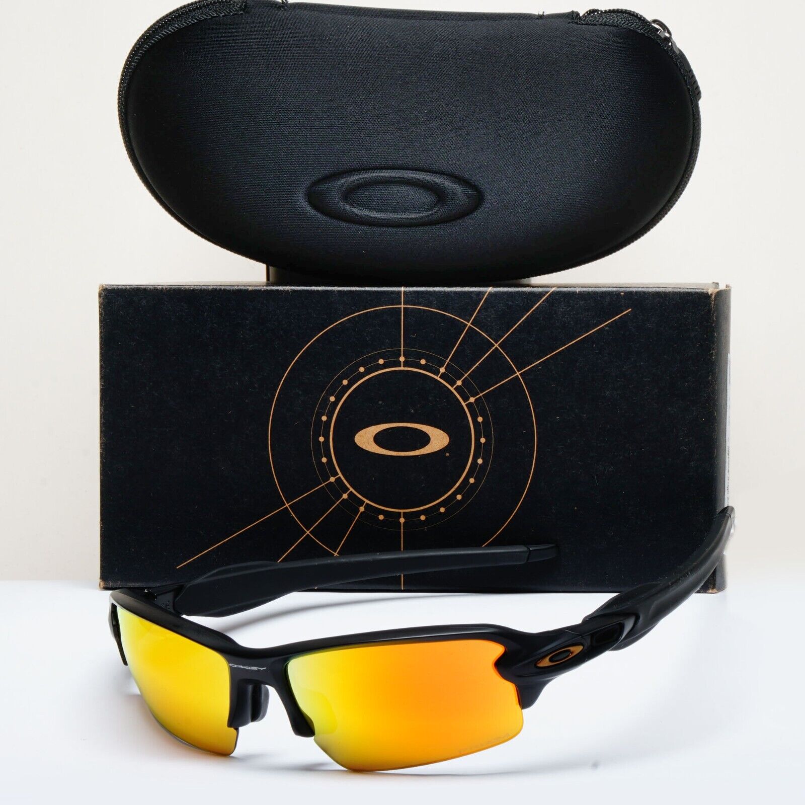 Oakley Sunglasses Flak 2.0 (A) Matte Black Prizm Ruby  OO 9271 55