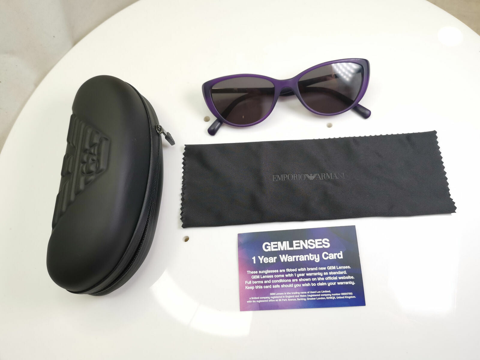 Dolce & Gabbana Sunglasses Violet Purple Gold Womens D&G 3155 2701 30419