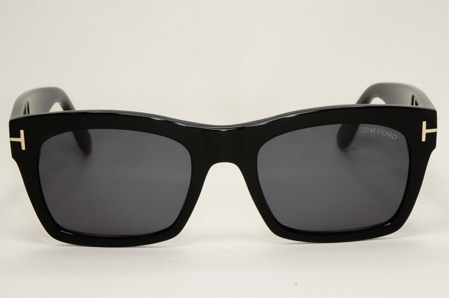 Tom Ford Sunglasses Black Glossy Square Gold Nico FT1062 TF 1062 01A 56mm [A]