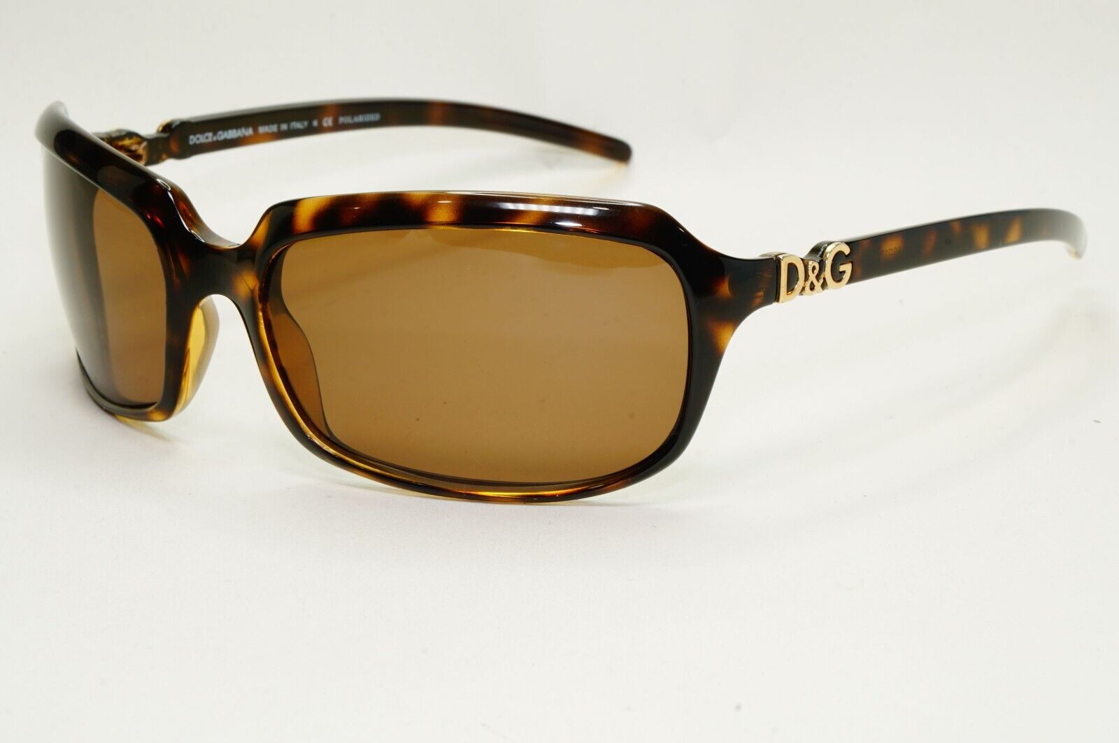 Dolce & Gabbana Sunglasses 2008 Vintage Brown Wrap D&G DD 2192 502/83 031124