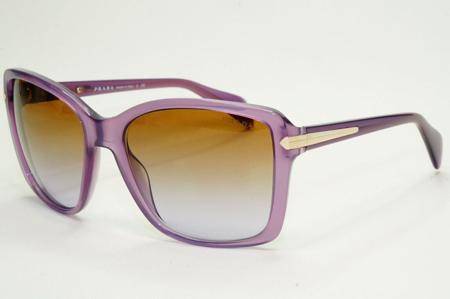 Prada Sunglasses 2013 Vintage Square Violet Brown PR14PS SPR 14P MAV-6P1 050824