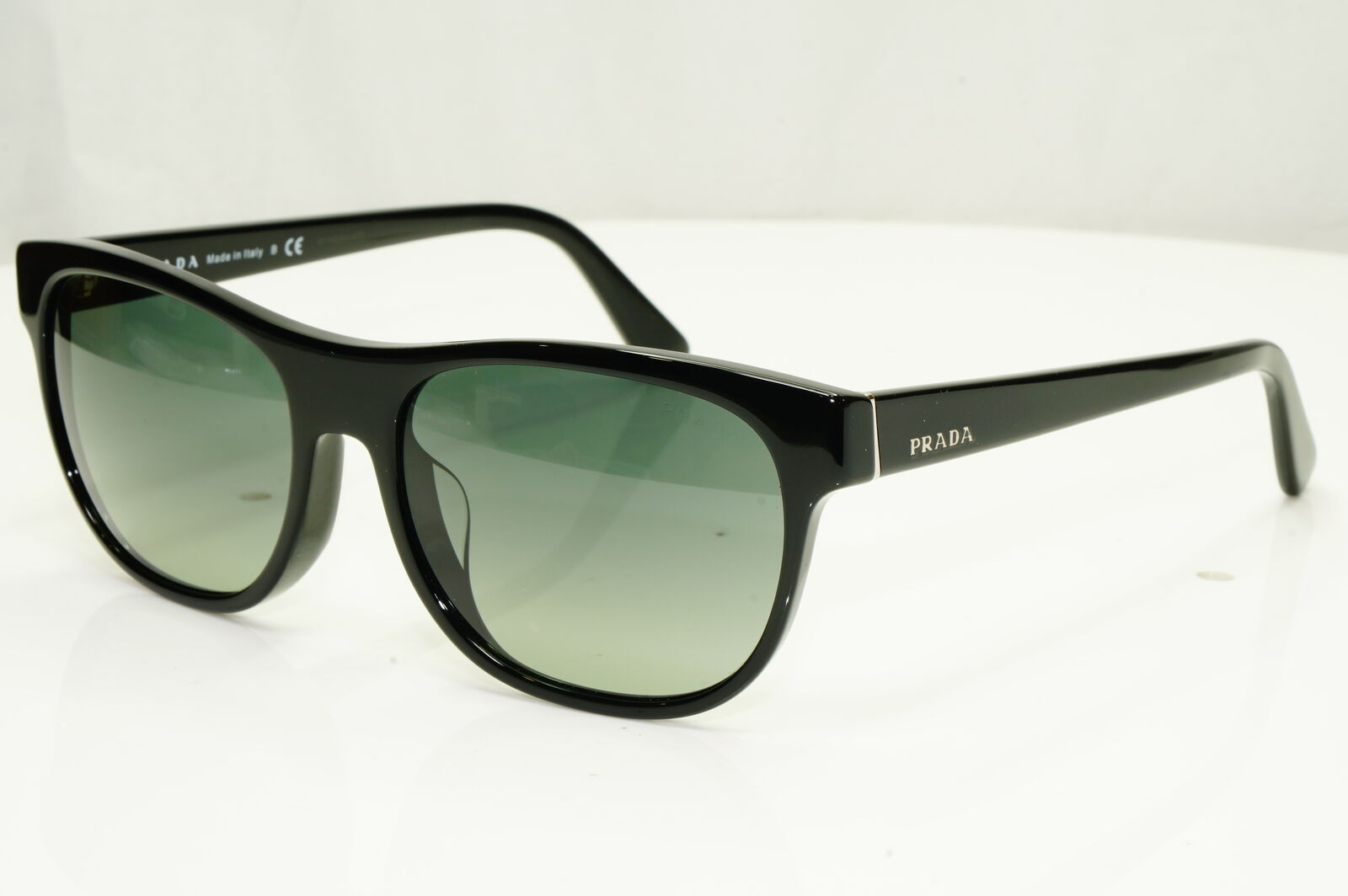Authentic Prada Glass Lenses Mens Black Designer Sunglasses SPR 04X F 1AB-2D0