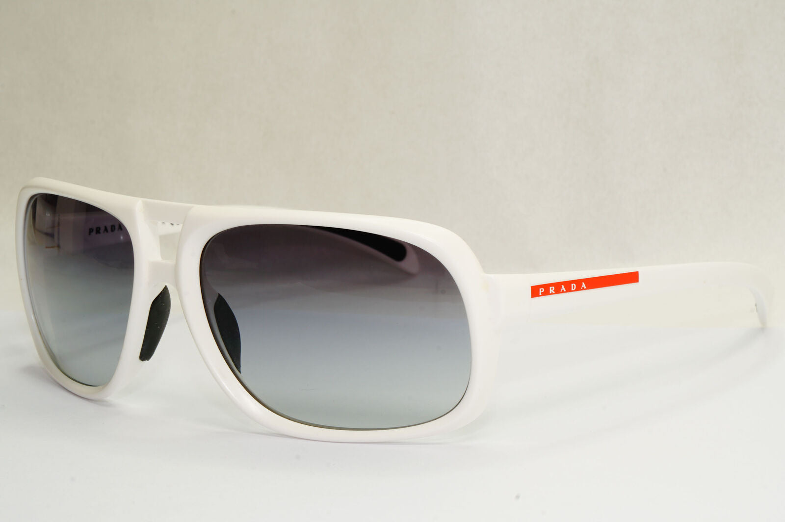 Prada Sunglasses 2012 White Square Grey Gradient PS06LS SPS 06L AAI-3M1 130224