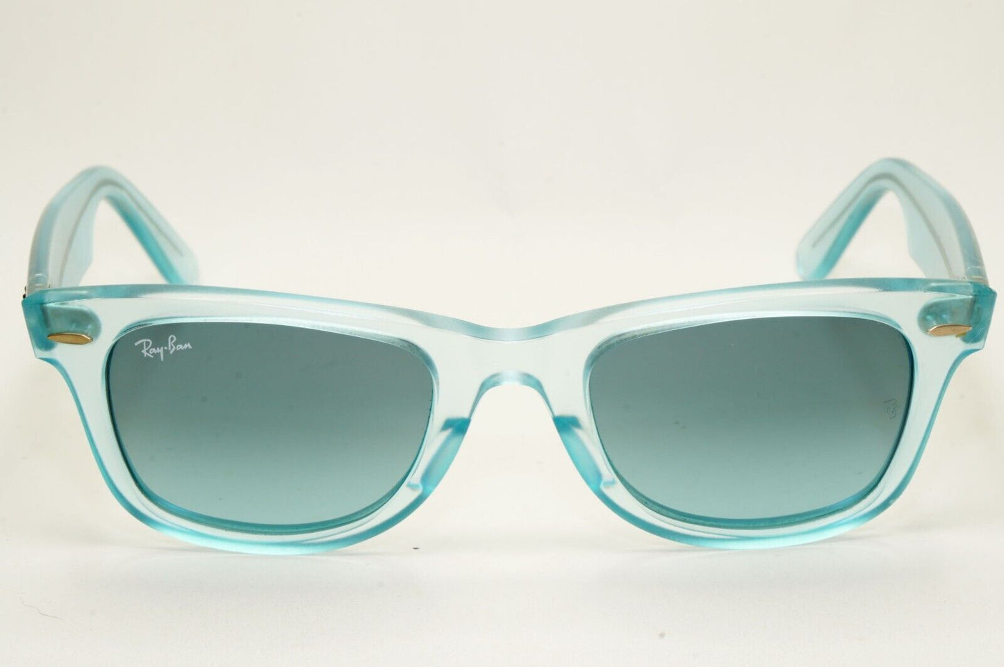 Ray-Ban Sunglasses Wayfarer Ice Pop Blue Transparent RB 2140  6055/4M 051124