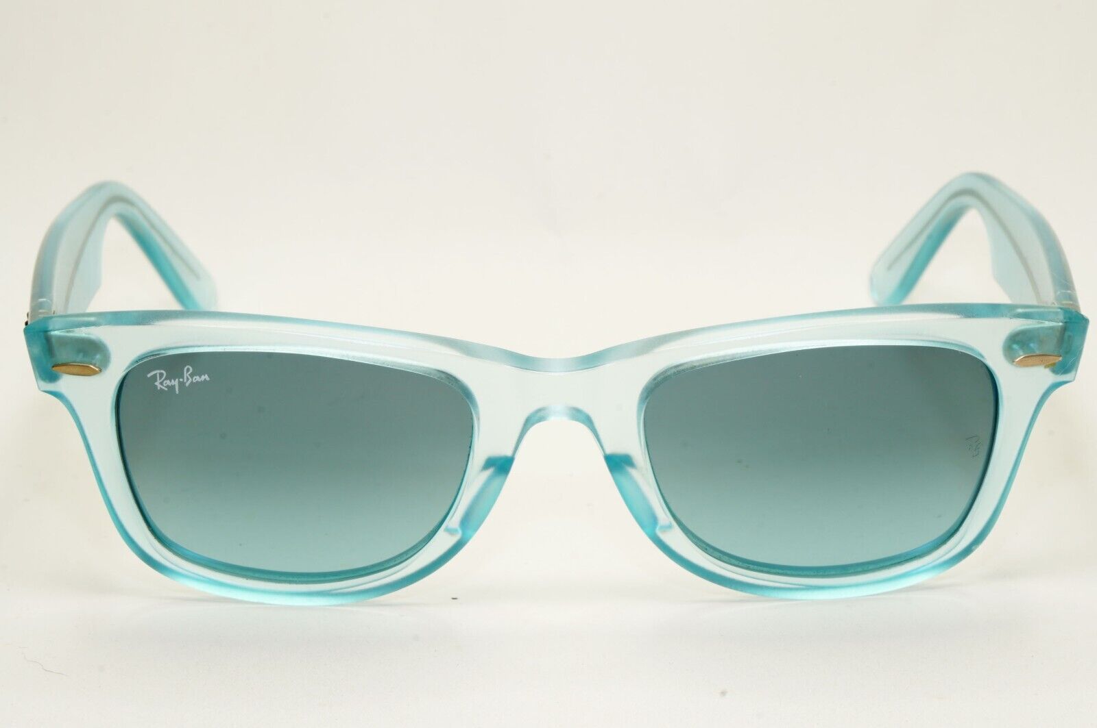 Ray-Ban Sunglasses Wayfarer Ice Pop Blue Transparent RB 2140  6055/4M 051124