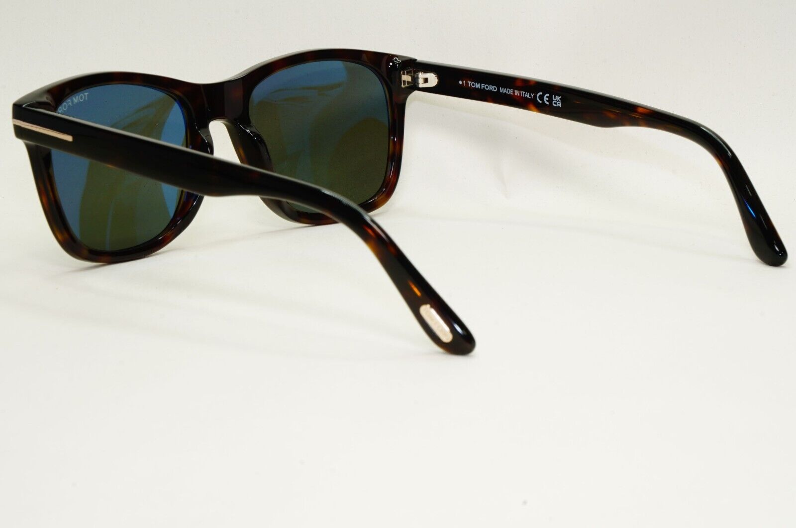 Tom Ford Sunglasses Eric-02 Brown Tortoise Green Square FT0595 TF 595 52N 55mm