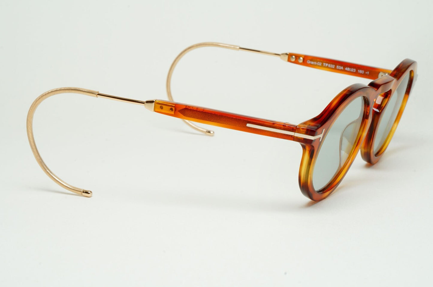 Tom Ford Sunglasses Grant-02 Ear Loop Hook Brown Grey FT0632 TF 632 53A 48mm