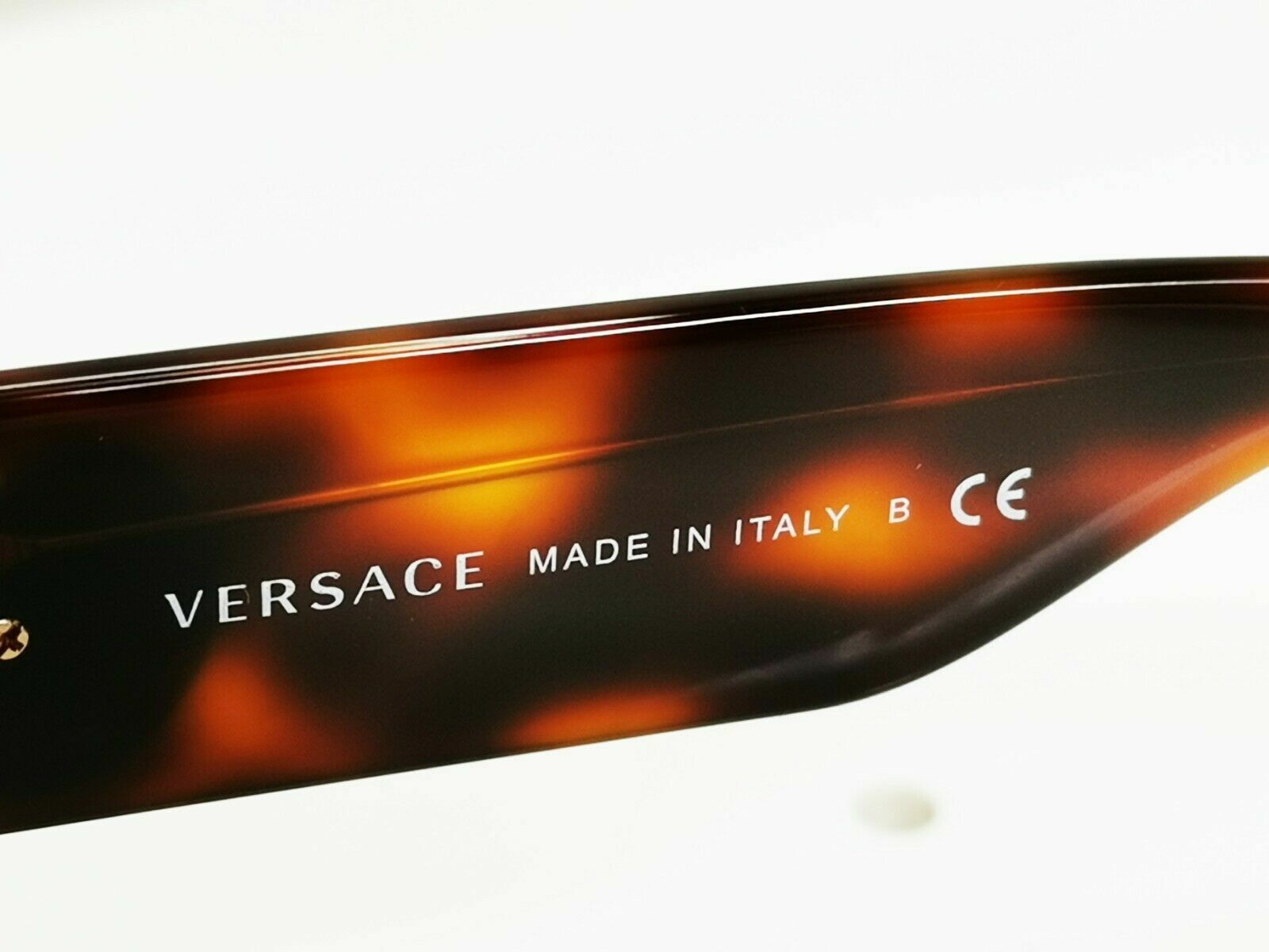 Versace Sunglasses Gold Medusa Tortoiseshell Brown Green Square 4359 5217/71