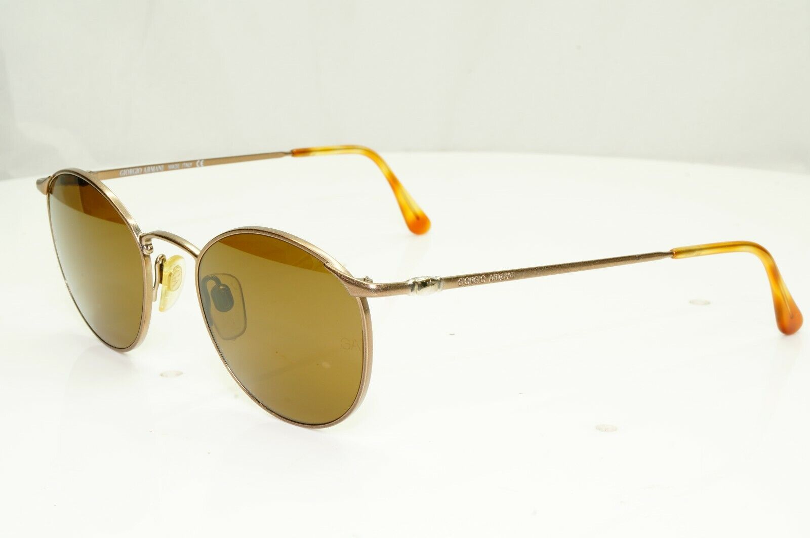 Giorgio Armani 1997 Vintage Retro Sunglasses Bronze Brown Men Women 49mm 132 750