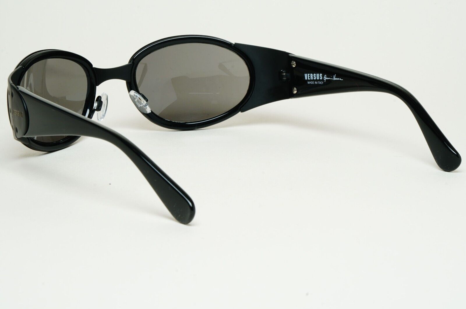 Versus Sunglasses 1996 by Gianni Versace Vintage Black Grey MOD R50 COL 028
