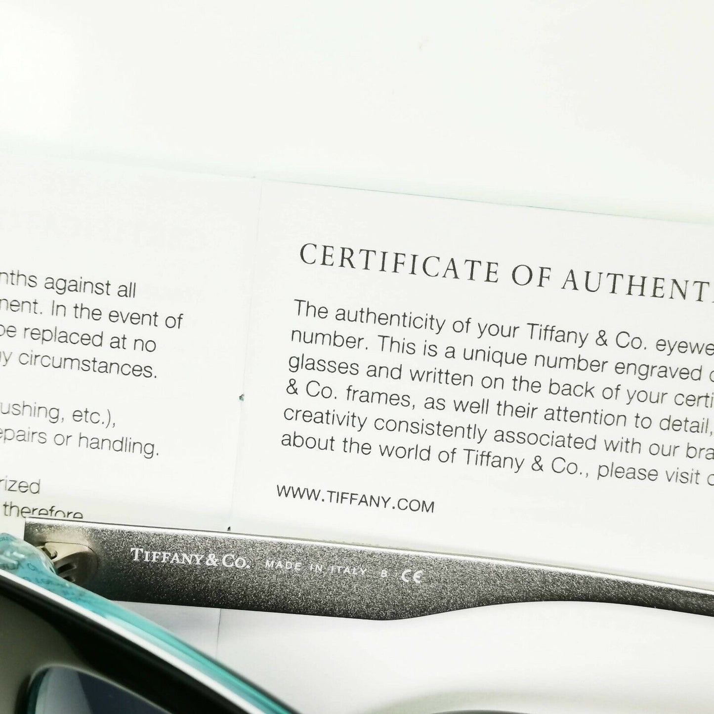 Authentic Tiffany & Co Womens Sunglasses Silver Diamond Point TF 4159 8274/9S