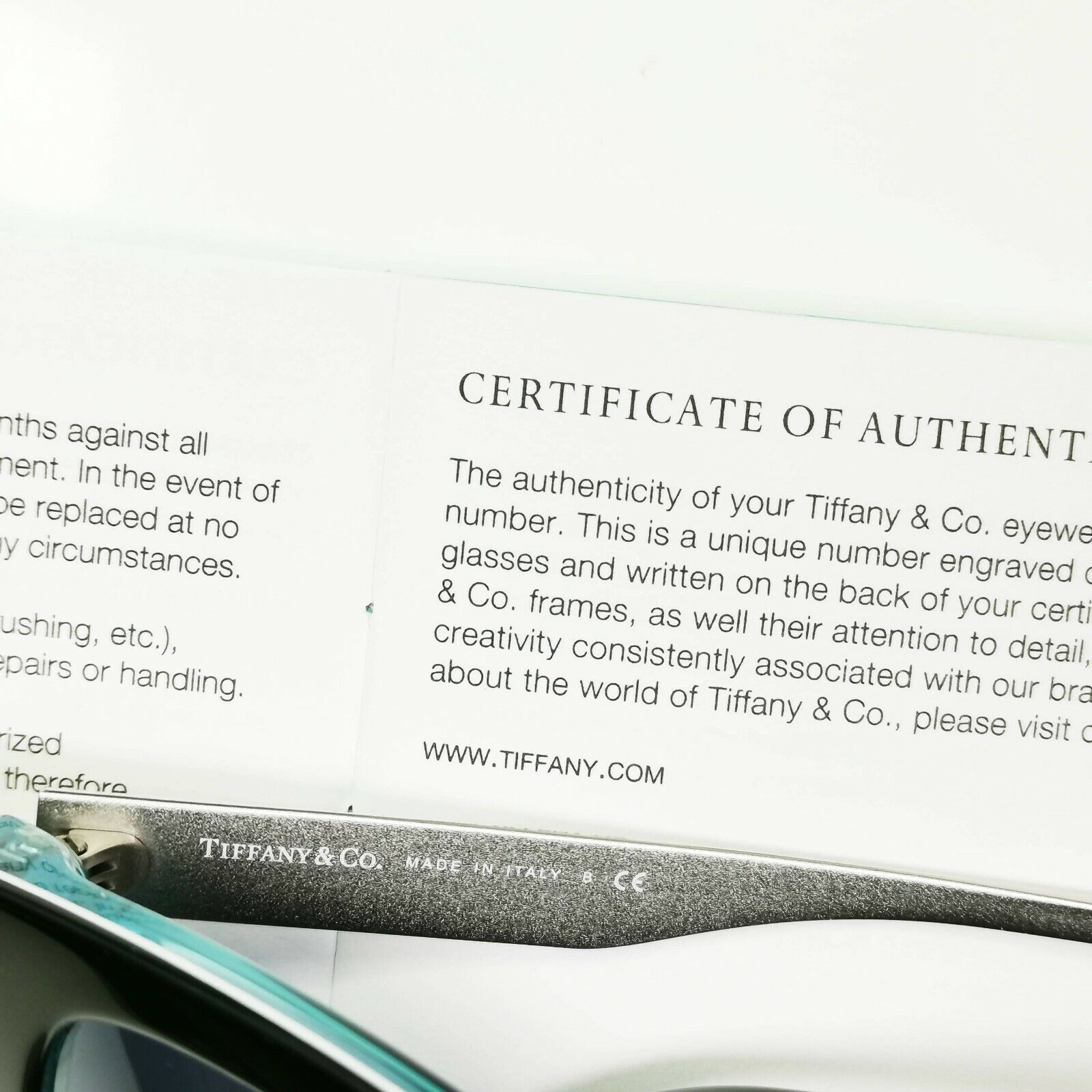 Authentic Tiffany & Co Womens Sunglasses Silver Diamond Point TF 4159 8274/9S
