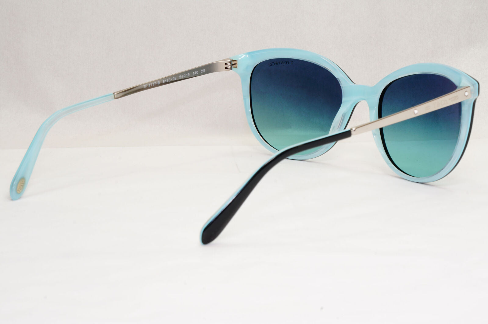 Tiffany & Co Sunglasses 2016 Black Blue Gradient TF 4117-B 8193/9S 180124