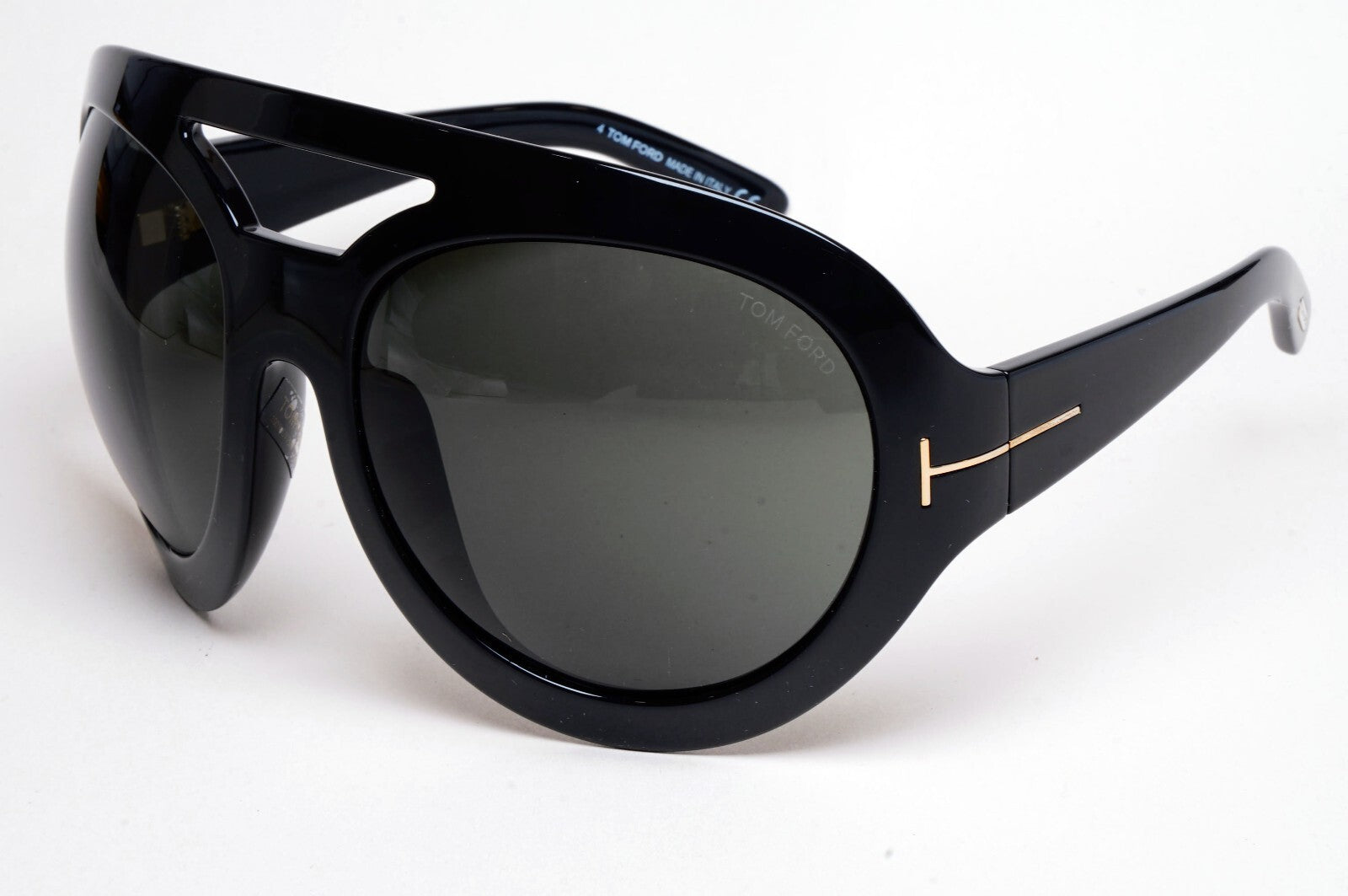 Tom Ford Sunglasses Serena-02 Black Wrap Ski Large Oversized FT0886 TF 886 01A