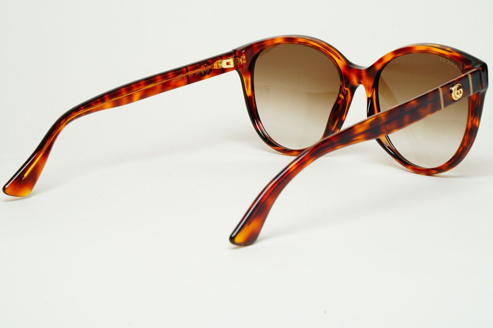 Gucci Sunglasses 2020 Brown Tortoise Pillow Gradient GG0631S 002 56mm 310125