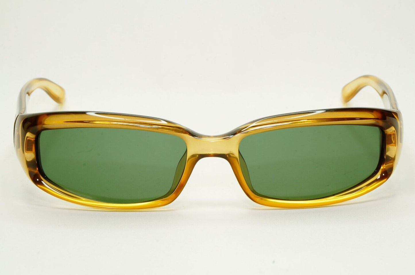 Gucci Sunglasses 1998 Vintage Honey Brown Green Rectangle GG 2454/S T7V 280924