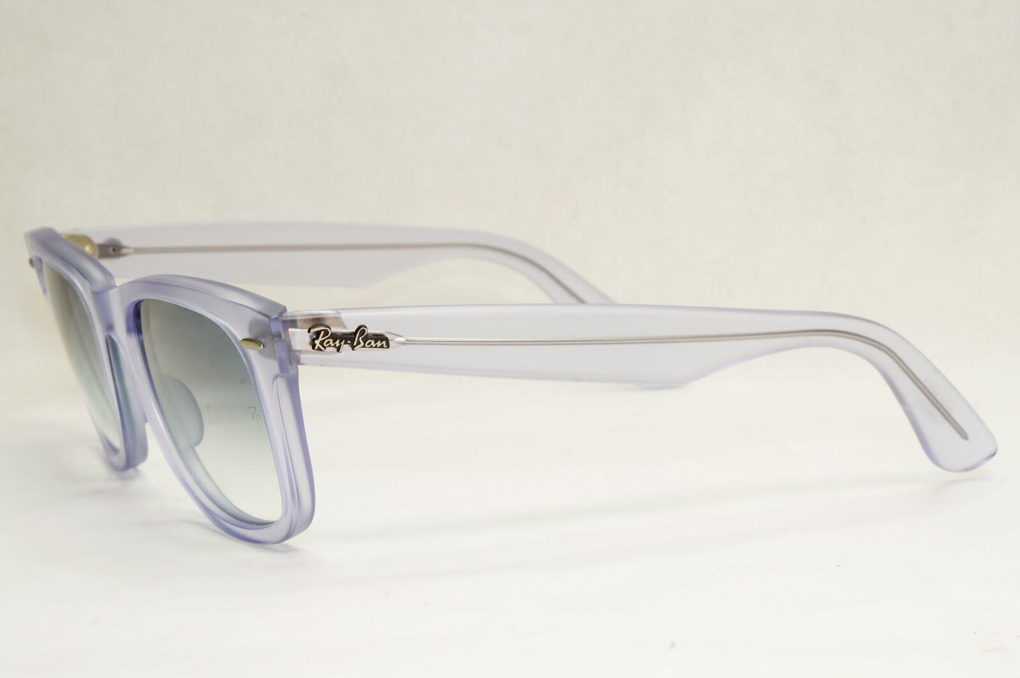 Ray-Ban Sunglasses Wayfarer Ice Pop Grape Transparent Blue RB 2140 6060/3F 50mm